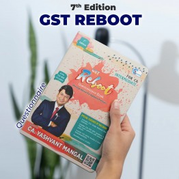  CA INTER - GST Reboot Questionnaire Book - By CA. Yashvant Mangal For May 2024