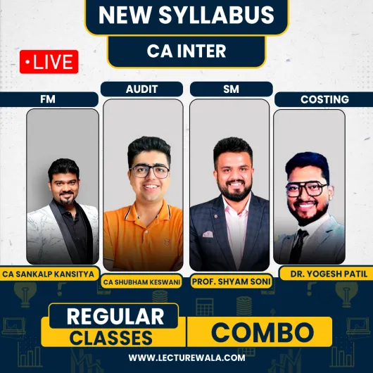 CA Inter Group 2 Offline Regular Batch Combo By BB virtual : Offline Classes CA Inter Group 2 Offline Regular Batch Combo By BB virtual : Offline Classes