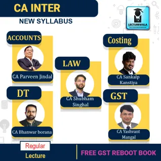 CA Inter Group -1 Regular Course Combo By CA Bhanwar Borana CA Shubham Singhal,CA Yasvant Mangal ,CA Sankalp Kanstiya,CA Parveen Jindal : ONLINE CLASSES. CA Inter Group -1 Regular Course Combo By CA Bhanwar Borana CA Shubham Singhal,CA Yasvant Mangal ,CA Sankalp Kanstiya,CA Parveen Jindal : ONLINE CLASSES.