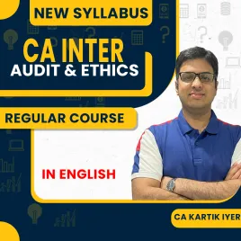 CA inter New syllabus Audit &amp; Ethics CA Kartik Iyer Regular Course In English By Yeashas Academy : Online Classes