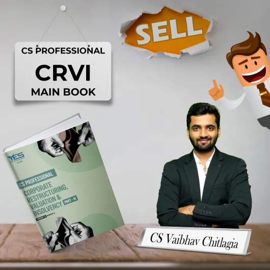 CS Vaibhav Chitlagia Corporate Restructuring, Valuation & Insolvancy Main Book For CS Professional Online Study Material