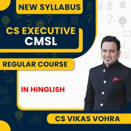 CS Vikas Vohra Capital market & securities laws regular Classes For CS Executive Online Classes CS Vikas Vohra Capital market & securities laws regular Classes For CS Executive Online Classes