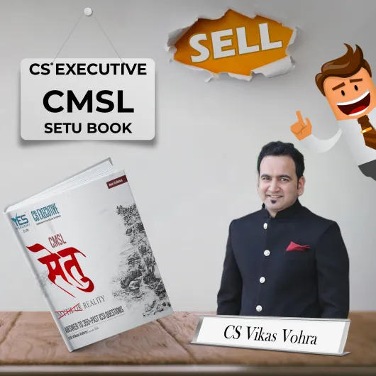 CS Vikas Vohra Capital Market & Securities Laws Setu Book For CS Executive Online Study Material