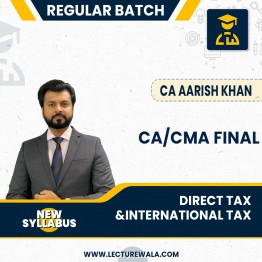 CA Aarish Khan Direct Tax Laws