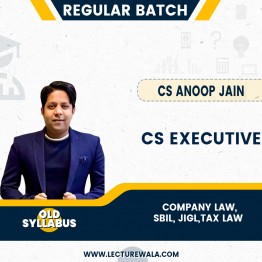 Company Law, SBIL, JIGL,Tax Law By Cs Anoop Jain
