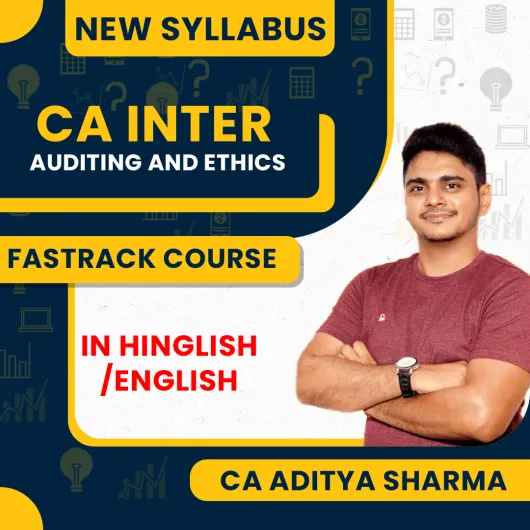 CA Abhishek Bansal Auditing and Ethics Fastrack Online Classes For CA Inter