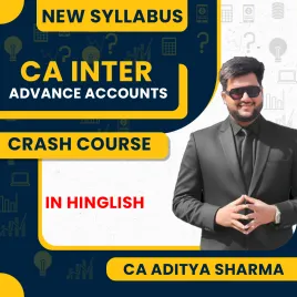 CA Aaditya Sharma Advanced Accounting Crash Course Online Classes For CA Inter