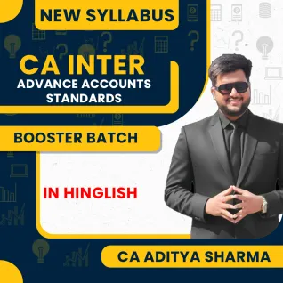 CA Aaditya Sharma Advanced Accounting Accounting Standards Booster Batch For CA Inter