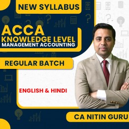 CA Nitin Guru Management Accounting Regular Online Classes For ACCA Knowledge Level:Google Drive & Android Classes