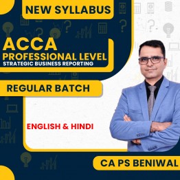 CA PS Beniwal Strategic Business Reporting Regular Online Classes For ACCA Professional Level:Google Drive & Android Classes