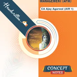 CA Ajay Agarwal Advanced Financial Management Question Book & Concept Book Combo For CA Final: Study Material CA Ajay Agarwal Advanced Financial Management Question Book & Concept Book Combo For CA Final: Study Material