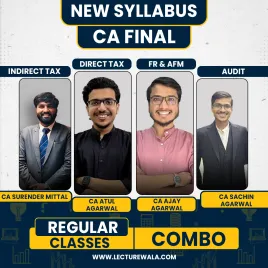 CA Atul Agarwal, CA Ajay Agarwal, CA Sachin Agarwal & CA Surender Mittal Both Group Combo For CA Final  CA Atul Agarwal, CA Ajay Agarwal, CA Sachin Agarwal & CA Surender Mittal Both Group Combo For CA Final