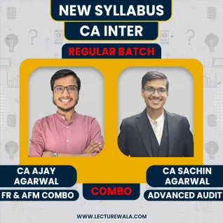 CA Ajay Agarwal FR + AFM & CA Sachin Agarwal AUDIT COMBO Regular Online Classes For CA Final: Google Drive Classes CA Ajay Agarwal FR + AFM & CA Sachin Agarwal AUDIT COMBO Regular Online Classes For CA Final: Google Drive Classes