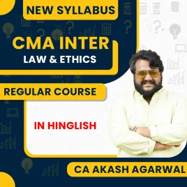 CA Akash Agarwal Law & Ethics Regular Online Classes For CMA Inter: Online Classes CA Akash Agarwal Law & Ethics Regular Online Classes For CMA Inter: Online Classes