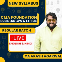 CA Akash Agarwal Business Laws and Ethics (BLE)
