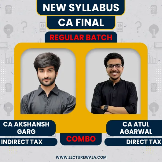 CA Atul Agarwal DT & CA Akshansh Garg IDT Combo Regular Online Classes For CA Final: Google Drive Classes