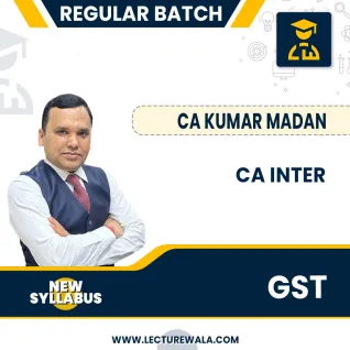 CA Inter GST Full Course By CA Kumar Madan : Live Online Classes CA Inter GST Full Course By CA Kumar Madan : Live Online Classes