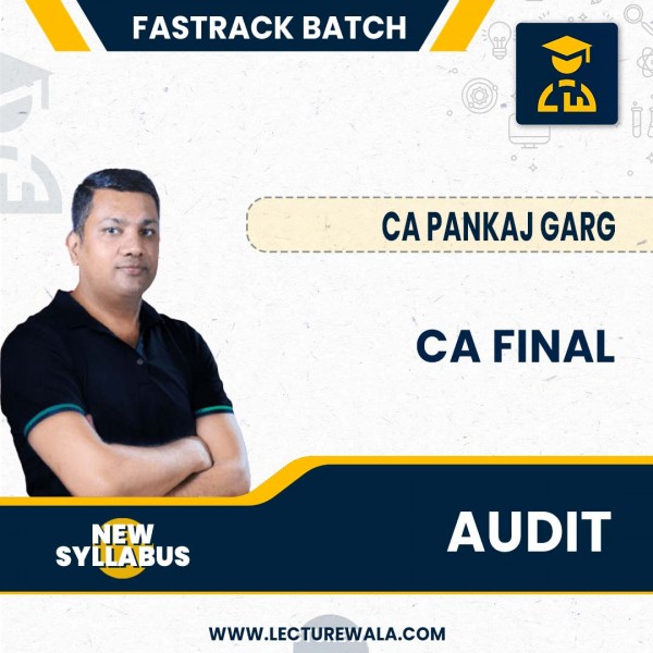 CA Final Audit Fasttrack  By CA Pankaj Garg  :Pen Drive / Online Classes