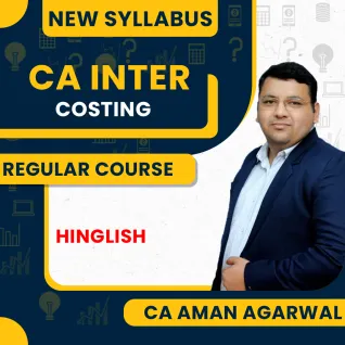CA Aman Agarwal Cost And Management Accounting Regular Online Classes For CA Inter: Google Drive & Pen drive Classes CA Aman Agarwal Cost And Management Accounting Regular Online Classes For CA Inter: Google Drive & Pen drive Classes