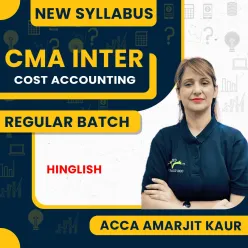 ACCA Amarjit Kaur Cost Accounting Regular Batch For CMA Inter New Syllabus