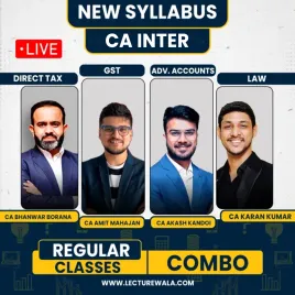 CA Inter Group 1 Combo Live Classes By BB Virtual : Live / Online Classes