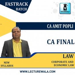 CA Final Corporate & Economic Laws New Syllabus Crash Course by CA Amit Popli : Online Classes