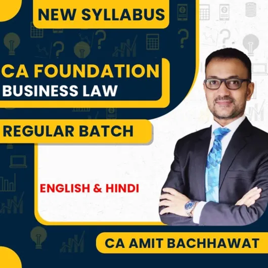 CA Amit Bachhawat Business Law Regular Recorded Online Classes For CA Foundation : Google Drive classes