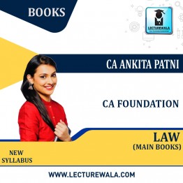 CA Foundation Paper-2  Books Law New Syllabus By CA Ankita Patni(For NOV 2023)