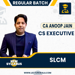 CS Executive Securities Law And Capital Market New Syllabus Live + Recorded Btach  Regular Course : Video Lecture + Study Material by CS Anoop Jain : Online Classes