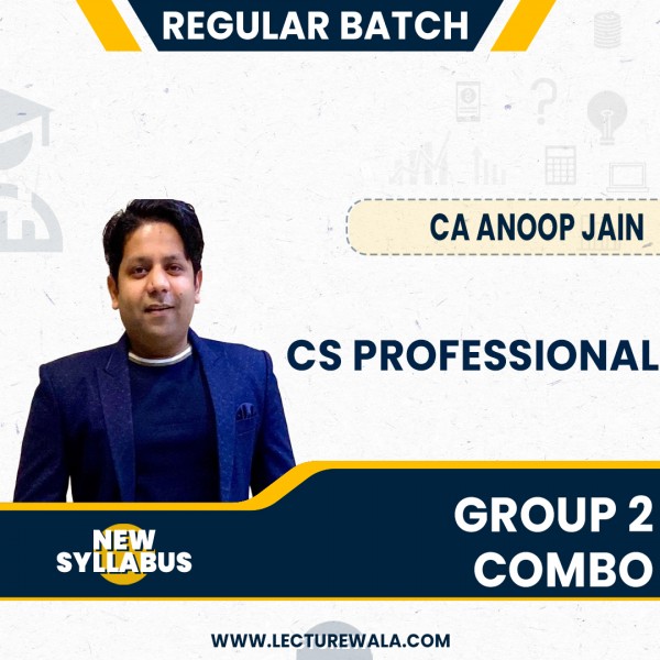 CS Professional Group 2 Combo NEW Syllabus Regular Course by ACADEMY 99: Online Classes.