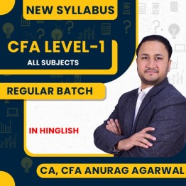 CA, CFA Anurag Agarwal  CFA LEVEL-1