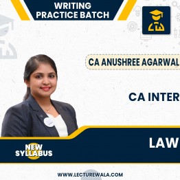 CA Anushree Agarwal CA Inter Law 
