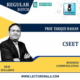 CSEET Business communication Regular Course New Syllabus : Video Lecture + Study Material By Prof Tarique Hassan  (For Nov. 2021 & Jan 2022 )