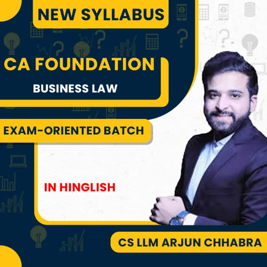 CS LLM Arjun Chhabra Business Law Exam-Oriented Online Classes For CA Foundation : Google Drive / Pen Drive Classes CS LLM Arjun Chhabra Business Law Exam-Oriented Online Classes For CA Foundation : Google Drive / Pen Drive Classes
