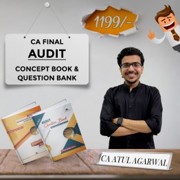 CA Atul Agarwal Audit Concept Book & Question Book Combo For CA Final: Study Material