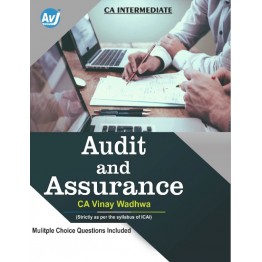 CA Inter Group-2 Audit & Assurance (3rd Edition) : Study Material By CA Vinay Wadhwa (For  May 2022)