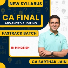 Advanced Auditing By CA Sarthak Jain