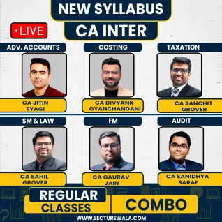 AVJ Academy Both Group Combo Regular Online Classes For CA Inter: Online/Offline Classes AVJ Academy Both Group Combo Regular Online Classes For CA Inter: Online/Offline Classes