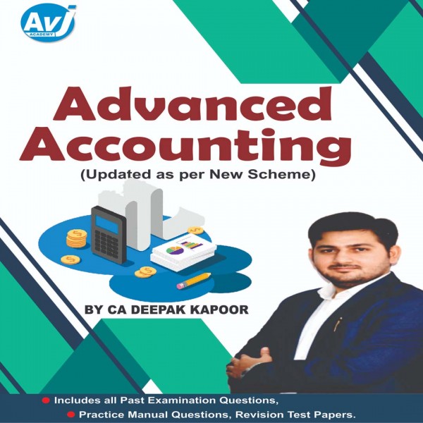 CA Inter Group-1 Accounting Standards (1st Edition) : Study Material By CA Deepak Kapoor (June 2024)