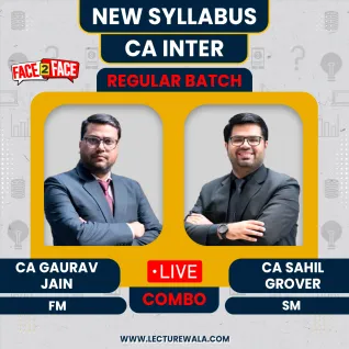 CA Inter group - 2 Financial Management Strategic Management Only Regular Course by CA Sahil Grover & CA Gaurav Jain : Pen drive / Online classes. CA Inter group - 2 Financial Management Strategic Management Only Regular Course by CA Sahil Grover & CA Gaurav Jain : Pen drive / Online classes.