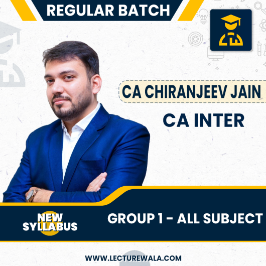 CA Inter Group 1 All Sujects - New syllabus (May 24) In English By CA Chiranjeev Jain : Online classes. CA Inter Group 1 All Sujects - New syllabus (May 24) In English By CA Chiranjeev Jain : Online classes.