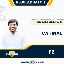 CA Ajay Agarwal CA Final Financial Reporting (FR) 
