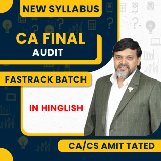 CA/CS Amit Tated Audit Fastrack Gold 2.0 Batch For CA Final