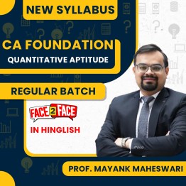 Quantitative Aptitude Regular by Prof. Mayank Maheswari