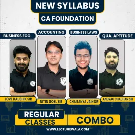 CA Foundation Sampurna (All subject combo) by CA Wallah