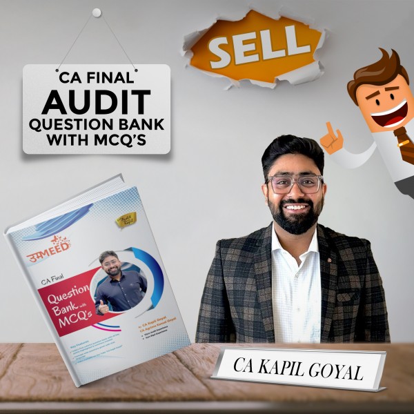 CA Kapil Goyal Advanced Auditing MCQ & Question Bank For CA Final: Study Material