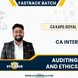 CA Kapil Goyal CA Inter Audit Fastrack