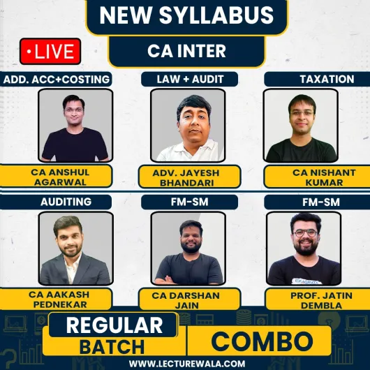 (Ekagrata CA ) Both Group Mahapack Pro Live +Recorded Online Combo Classes For CA Inter New Syllabus (Ekagrata CA ) Both Group Mahapack Pro Live +Recorded Online Combo Classes For CA Inter New Syllabus