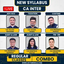CA Inter Both Group Combo (FM SM By CA Swapnil Patni) By Ultimate CA : Online Classes