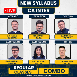 CA Inter Both Group Combo (FM SM By CA Swapnil Patni) By Ultimate CA : Online Classes